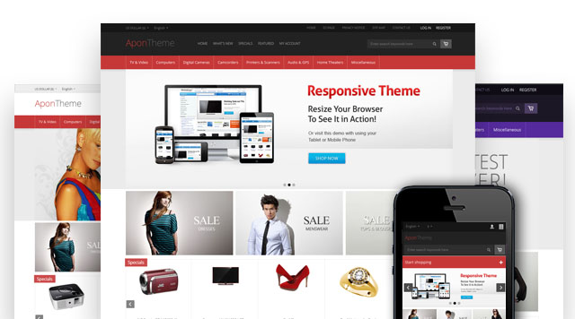 Responsive Zen Cart Design
