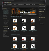 Ecommerce website template