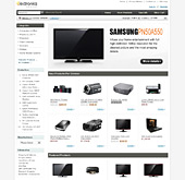 Shopping cart template