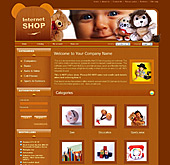 Ecommerce website template