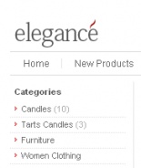 Elegance Zen Cart template