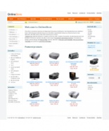 HTML/CSS web template