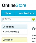 LiteBlue free Zen Cart template