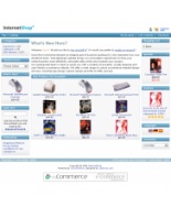 TidyBlue free osCommerce template