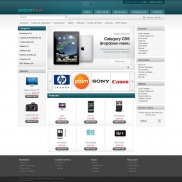 Blue OpenCart Template