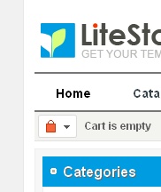 Blue mLite CS-Cart Template