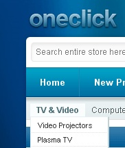 Category dropdown