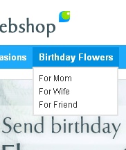 Flowers Zen Cart template
