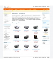HTML/CSS web template