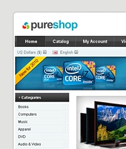 Purestore Black CS-Cart Template