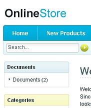LiteBlue free Zen Cart template