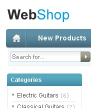 Blue free ZenCart template