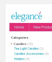 Pink Zen Cart Template